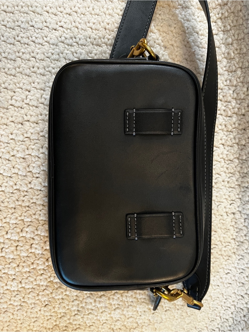 Coach 8640 Waist pack crossbody sling leather bag - Picture 5 of 9